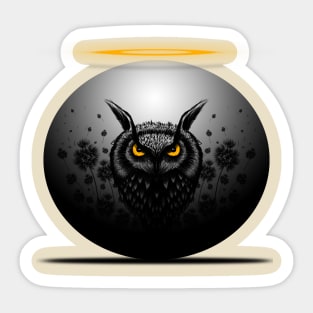 Owl Sticker